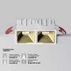 Миниатюра фото встраиваемый светодиодный светильник maytoni alfa led dl043-02-10w3k-sq-w-1 | 220svet.ru